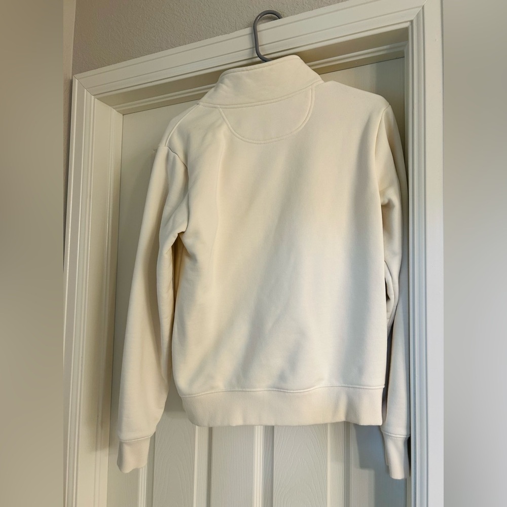 Ridgecut Toughwear Women's Cream Quarter-Zip Pullover NWOT Size Small - Picture 3 of 3